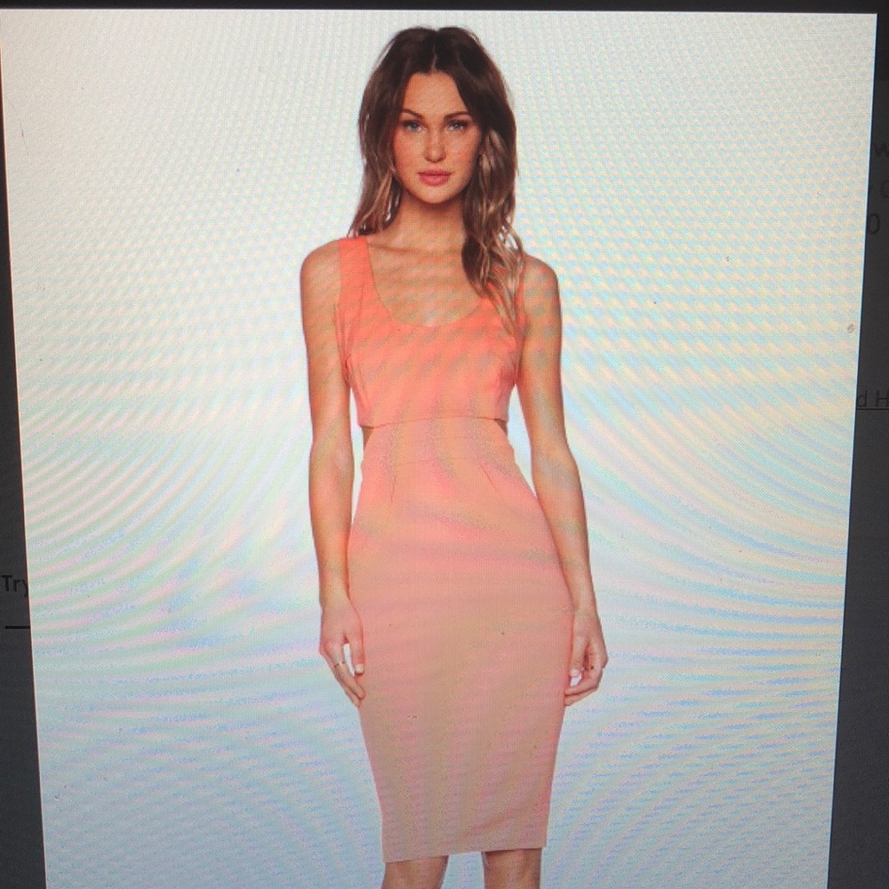 LaPina orange dress